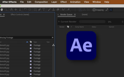 After Effects: List Missing Files